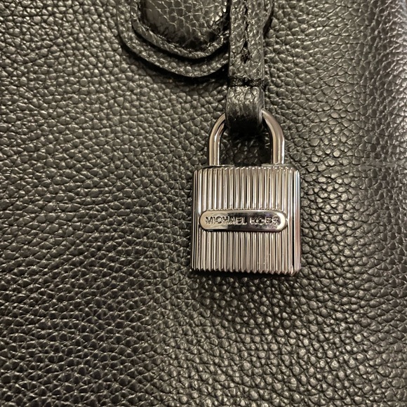 Michael Kors Adele Leather Satchel - Picture 4 of 14